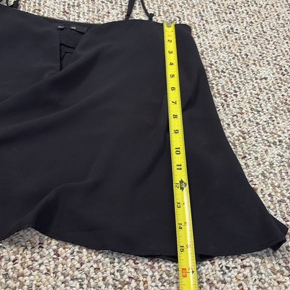 Olivaceous Black Asymmetrical Cut Out Camisole. Small - Picture 8 of 9
